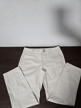 J. Jill Cream Live-In Chino Pants